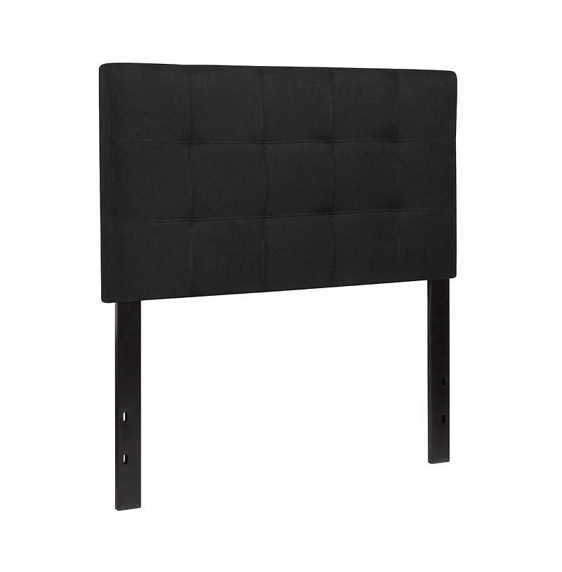 Quilted Tufted Twin Upholstered Headboard