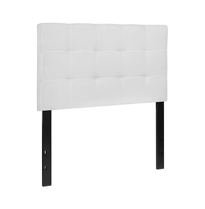Quilted Tufted Twin Upholstered Headboard