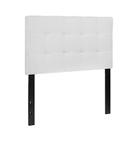 Quilted Tufted Twin Upholstered Headboard