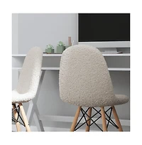 Set Of 2 Lyon Accent Chairs, Modern Accent Chair For Bedroom, Entryway, And Living Room