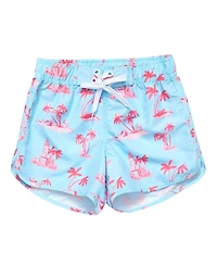 Toddler, Child Girls Lighthouse Island Sustainable Board Shorts