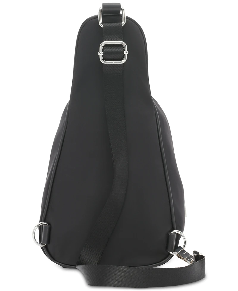 Calvin Klein Jessie Nylon Front Buckle Sling with Mesh Pocket