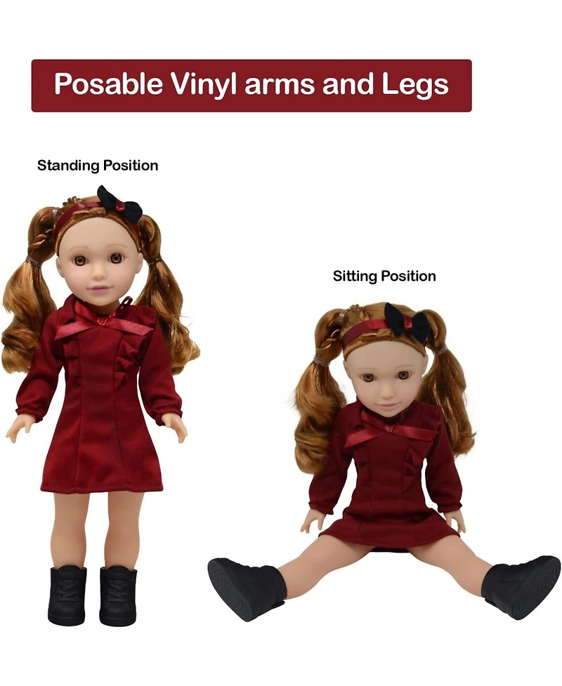 The New York Doll Collection Glamour Girlz 14 Inch Poseable Fashion