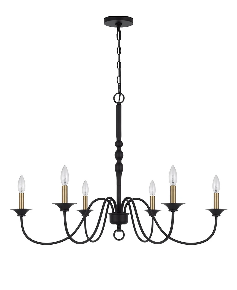 Marino 25" Height Metal Chandelier