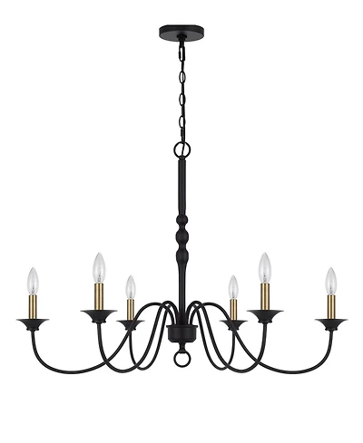 Marino 25" Height Metal Chandelier