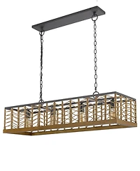 Winfall 4 Light 11" Height Metal Pendant