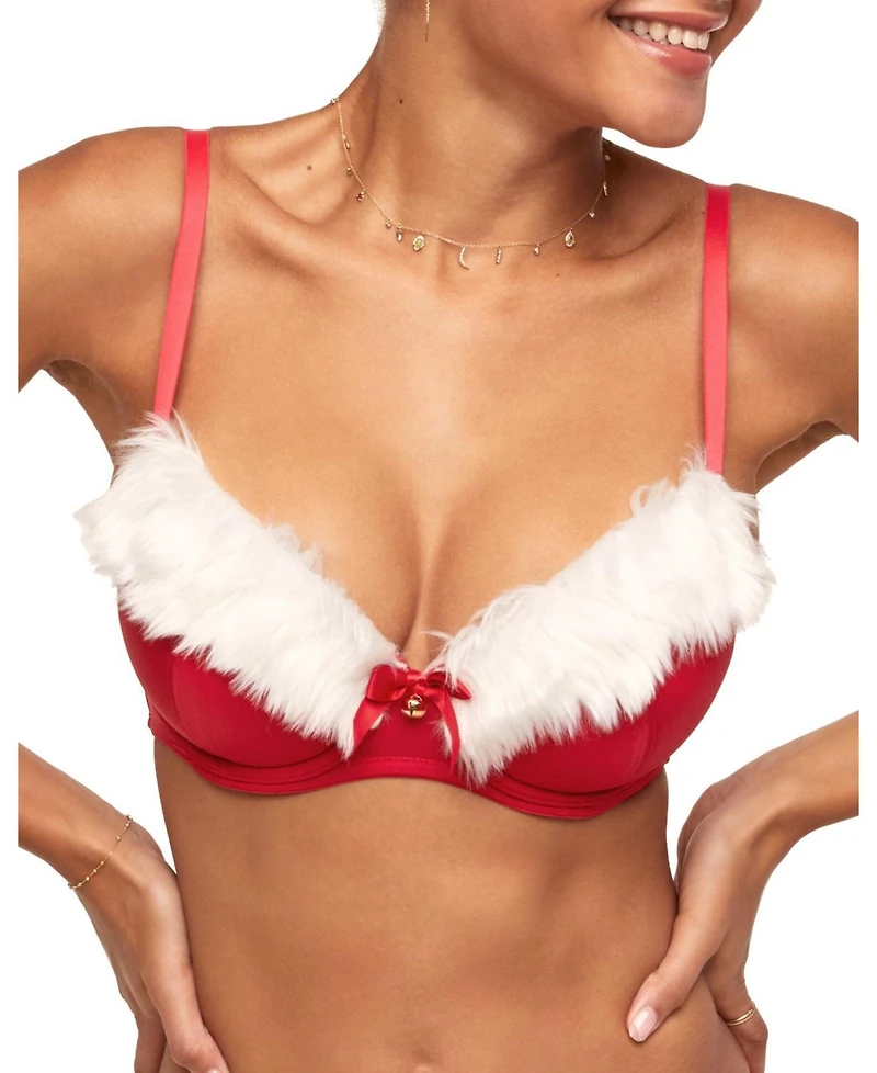 Claussa Women's Push Up Demi Bra