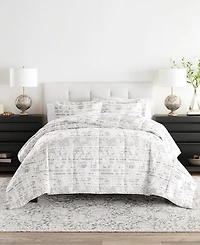 ienjoy Home Ultra Soft Distressed Field 3-Pc. Comforter Set, King