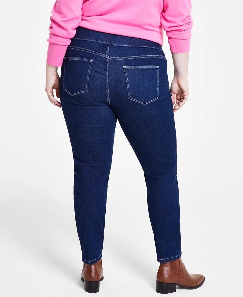 Tommy Hilfiger Plus Th Flex Gramercy Pull-On Jeans