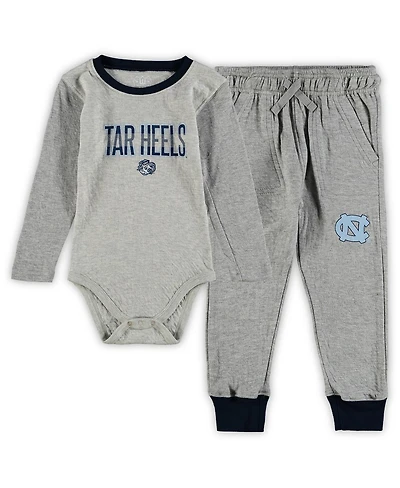 Infant Boys and Girls Wes & Willy Heathered Gray
