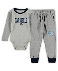 Infant Boys and Girls Wes & Willy Heathered Gray