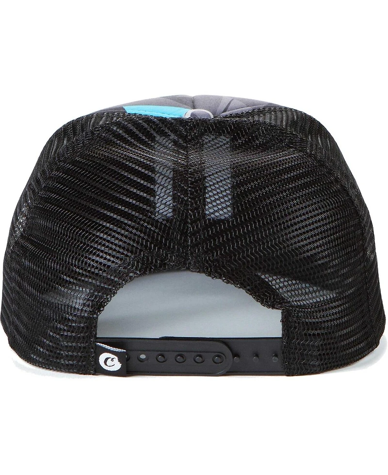 Men's Cookies Clothing Black Corsica All-Over Print Trucker Snapback Hat