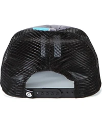 Men's Cookies Clothing Black Corsica All-Over Print Trucker Snapback Hat