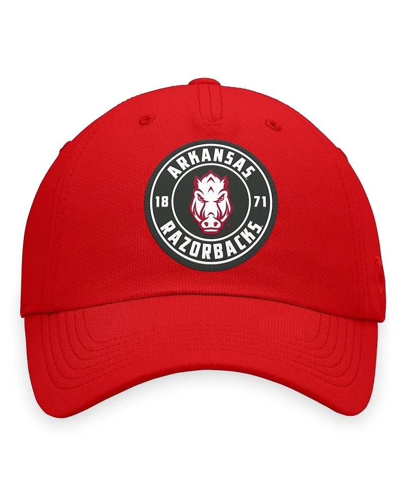 Men's Top of the World Cardinal Arkansas Razorbacks Region Adjustable Hat