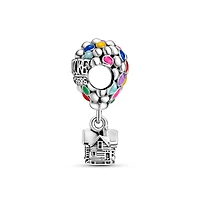 Pandora Disney Sterling Silver Pixar Up House Balloons Charm