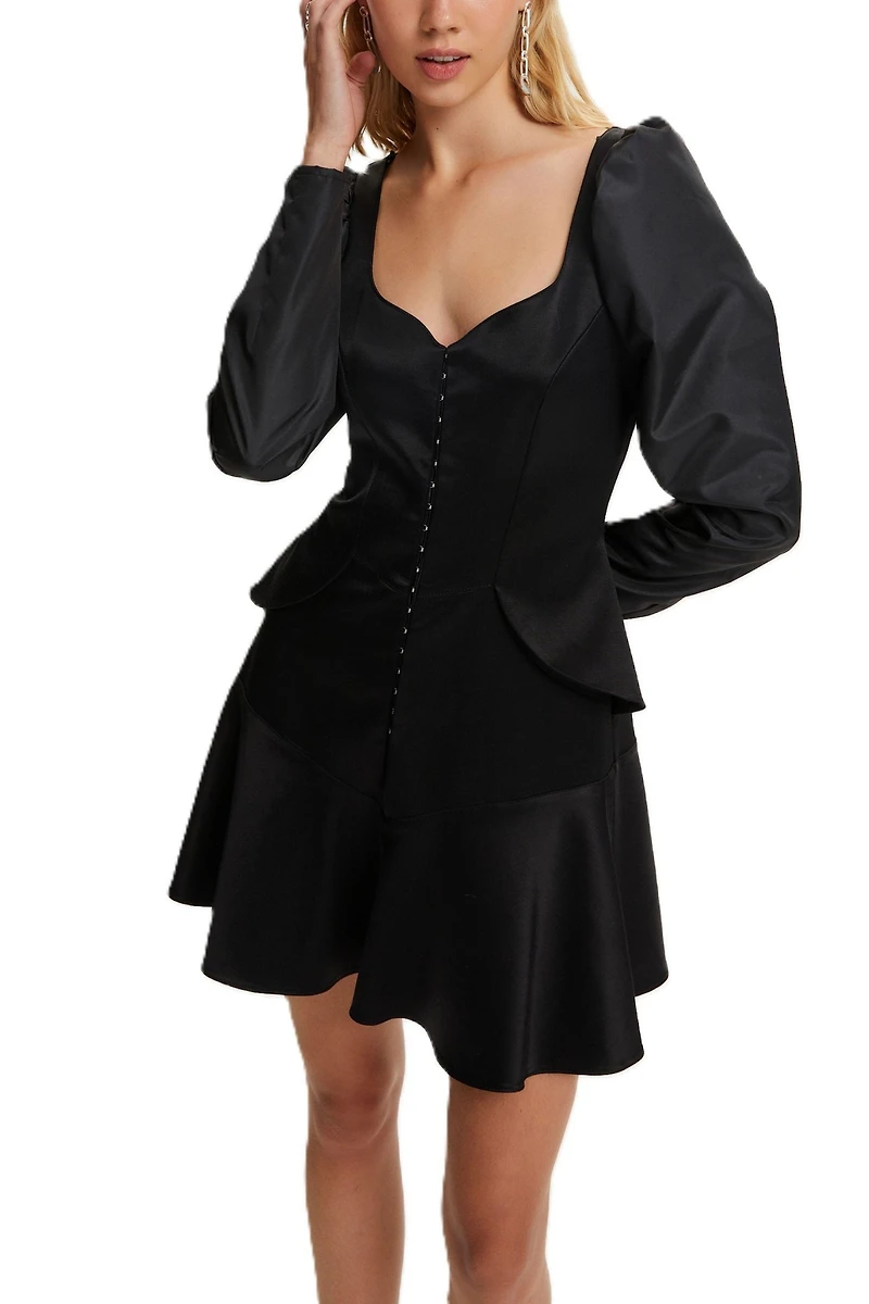 Nocturne Women's Mini Crepe Dress