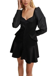 Nocturne Women's Mini Crepe Dress