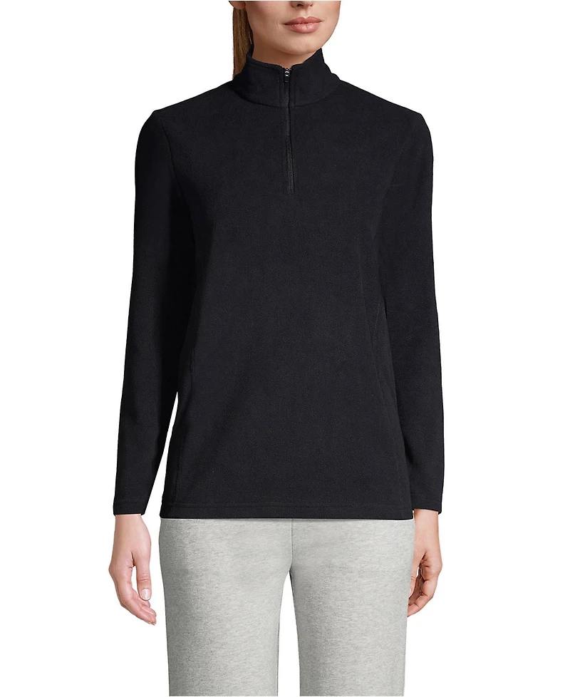 Lands' End Women's Tall Anyweather Fleece Quarter Zip Pullover