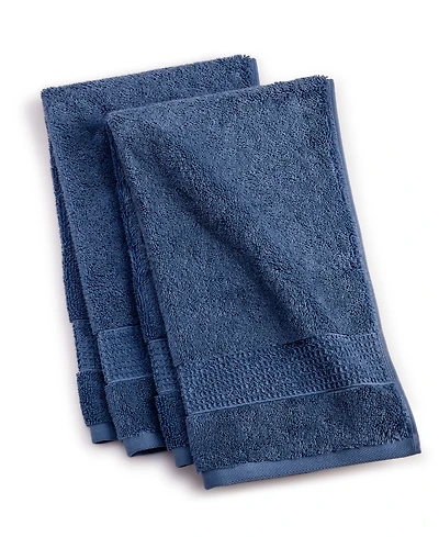 Oake Organic Cotton 2-Pk. Hand Towel, Exclusively at Macy's