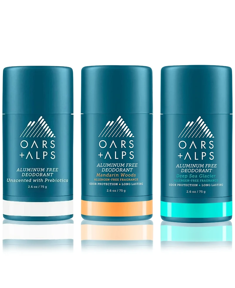 Oars + Alps 3-Pc. Aluminum Free Deodorant For Sensitive Skin Set