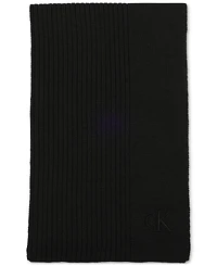 Calvin Klein Men's Embroidered Beanie & Scarf Set