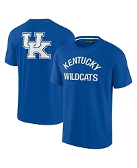 Men's and Women's Fanatics Signature Royal Kentucky Wildcats Super Soft Short Sleeve T-shirt