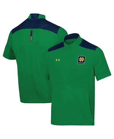 Men's Under Armour Notre Dame Fighting Irish Motivate Half-Zip Jacket