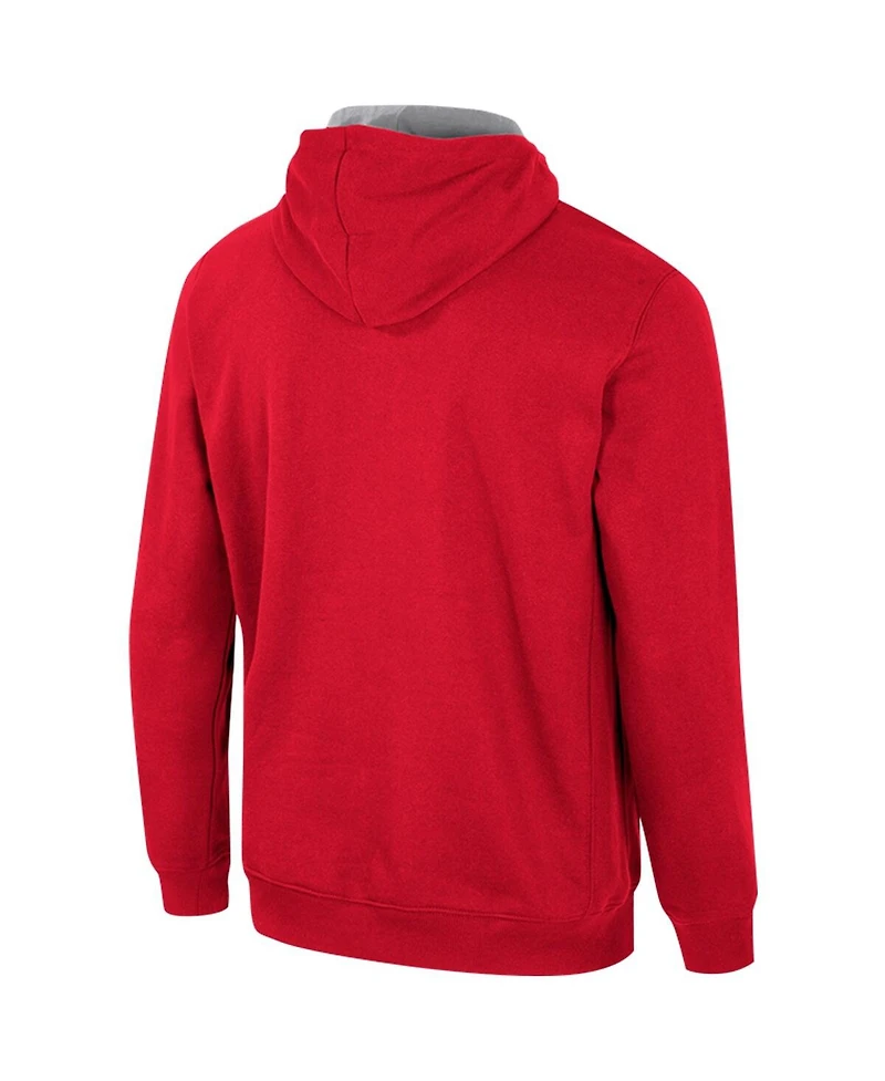 Colosseum Men's Ohio State Buckeyes Half-Zip Hoodie