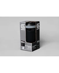 Genicook Set of 2 Borosilicate Coffee Cup with Silicone Wrap, 16.2 oz