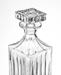 Godinger Parallels Whiskey Decanter, 26 oz