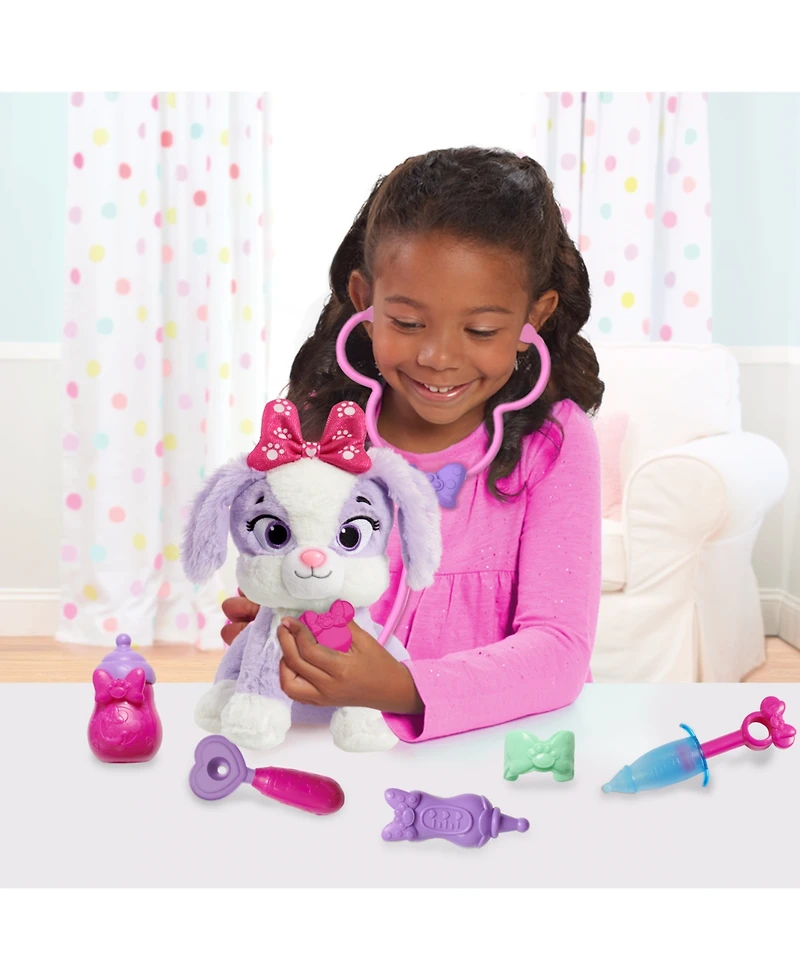 Minnie Mouse Disney Junior On-The-Go Pet Vet Backpack Set, Dress Up and Pretend Play Doctor Kit