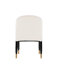 Manhattan Comfort Ola 2-Piece Chenille Upholstered Dining Chair Set