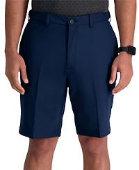 Haggar Men's Cool 18 Pro Flat Front Classic-Fit 9.5" Shorts