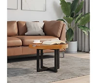 Coffee Table Teak Resin 23.6"