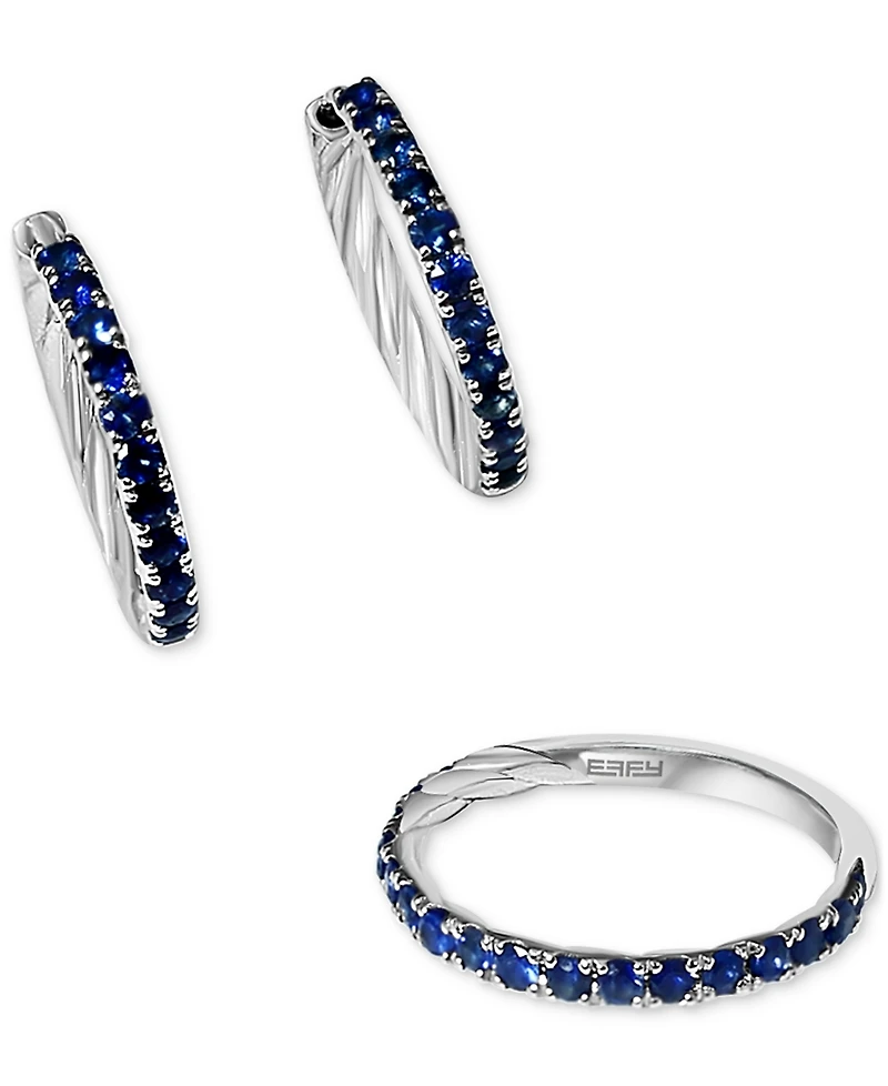 Effy Ruby Stack Band (1/2 ct. t.w.) in 14K Rose Gold-Plated Sterling Silver (Also available in Emerald and Sapphire)