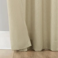 Hathaway Twist Tab Semi-Sheer Tab Top Curtain Panel
