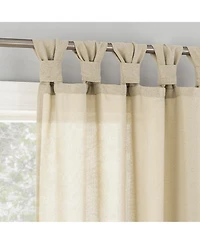 Hathaway Twist Tab Semi-Sheer Top Curtain Panel