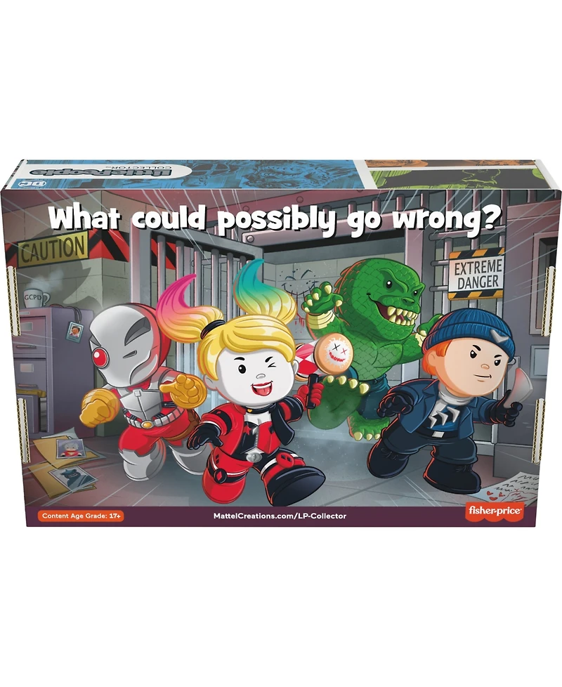 Little People Fisher-Price Collector Suicide Squad Special Edition Figure Set, 4 Characters