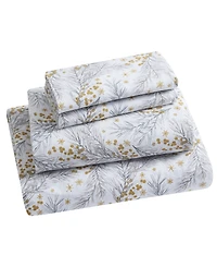 Tahari Home Pine 100% Cotton Flannel 4-Pc. Sheet Set, Full