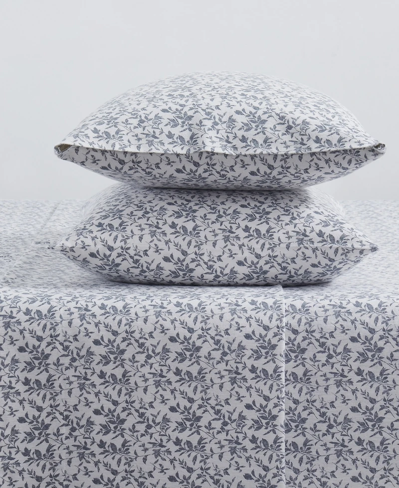 Tahari Home Flora 100% Cotton Flannel 4-Pc. Sheet Set, Full