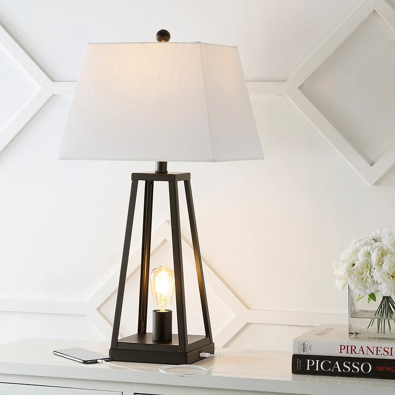 Waylon Classic Industrial Iron Nightlight Led Table Lamp