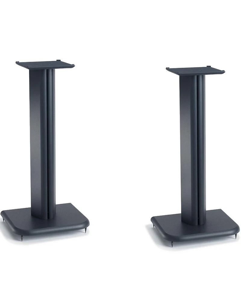 Sanus BF24 24" Fixed-Height Basic Foundations Speaker Stands - Pair (Black)