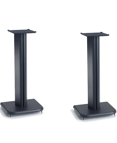 Sanus BF24 24" Fixed-Height Basic Foundations Speaker Stands - Pair (Black)