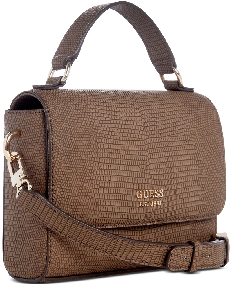 Guess Lyndi Mini Top Handle Flap Crossbody