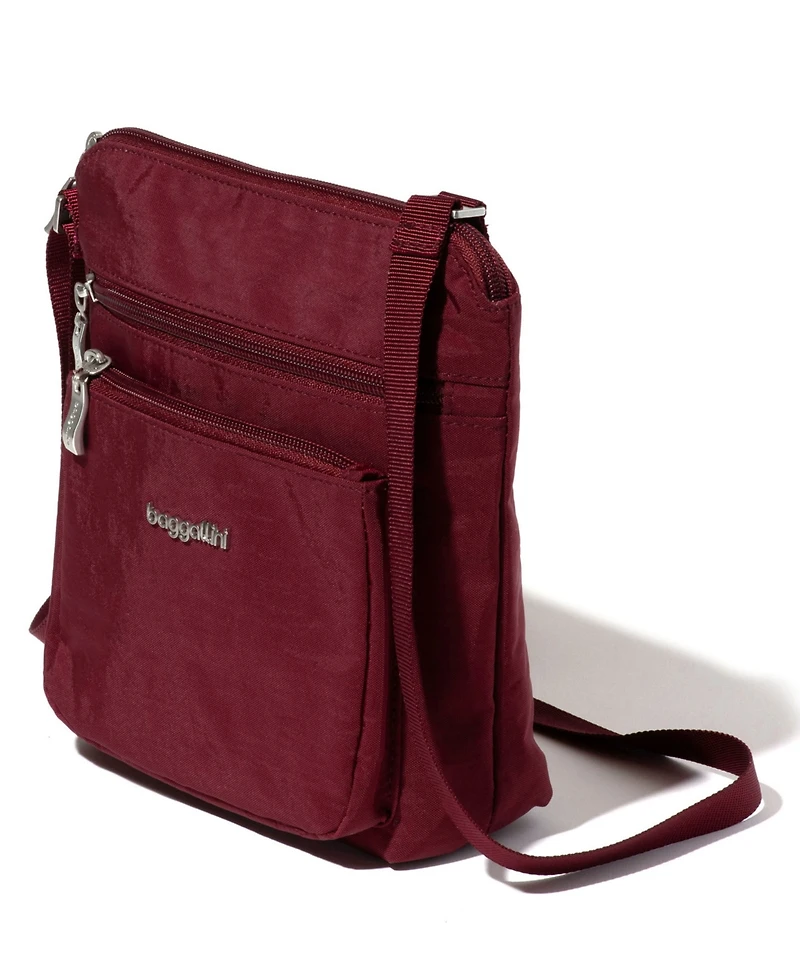Baggallini Pocket Small Crossbody with Rfid Wristlet
