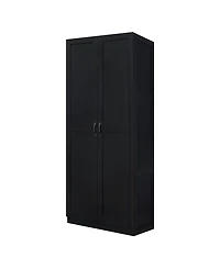 Manhattan Comfort Hopkins 2-Piece 4-Shelf Storage Closet Set