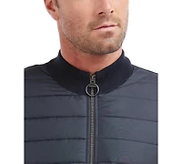 Barbour Men's Carn Baffled Full-Zip Sweater