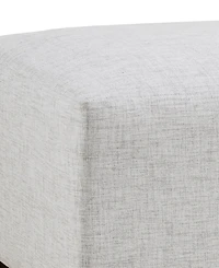Ink+Ivy 30" Molly Wide Fabric Modular Ottoman