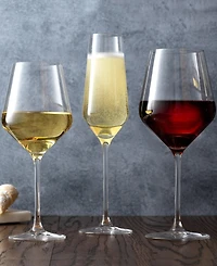 JoyJolt Layla Wine Glass Collection, Set of 12