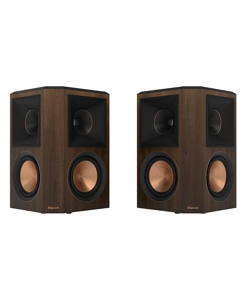 Klipsch Rp-502S-ii-walnut High Performing Bookshelf Speakers - Walnut (Pair)